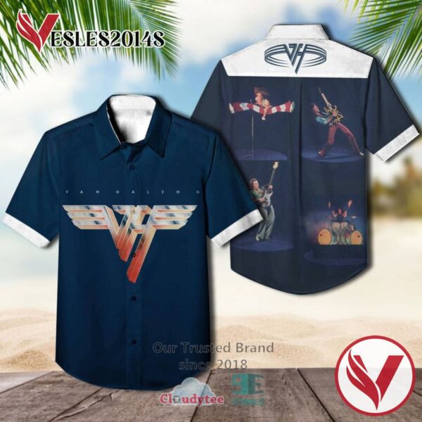 Van Halen Ii 1979 Casual Hawaiian Shirt, Best Gifts For Summer Vesles2014S 1