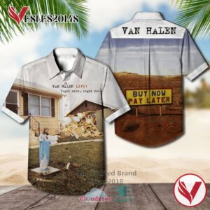 Van Halen Live Right Here, Right Now Albums Hawaiian Shirt, Best Gift For Music Lovers Vesles2014S