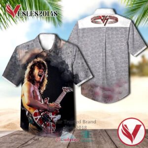 Van Halen Me Me Hawaiian Casual Shirt, Best Gifts For Summer Vesles2014S