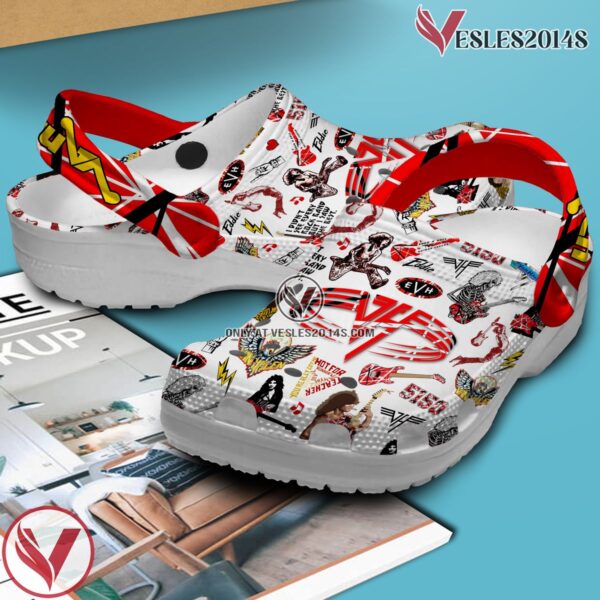 Van Halen Music Crocs Crocband Clogs Shoes, Unique Gifts For Fans Style 2 - Vesles2014S 2