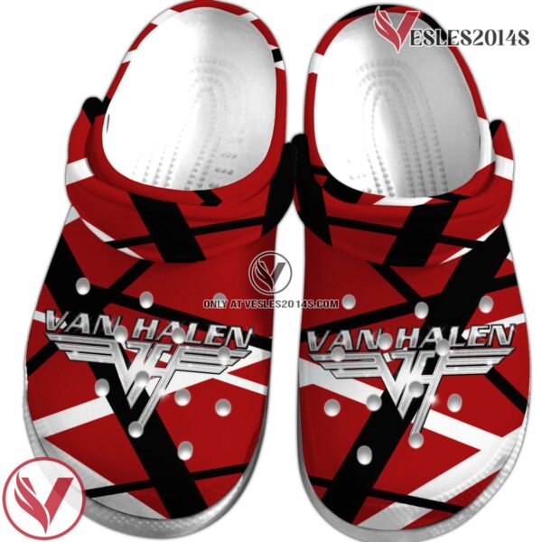 Van Halen Music Crocs Crocband Clogs Shoes, Unique Gifts For Fans Style 3 - Vesles2014S 2