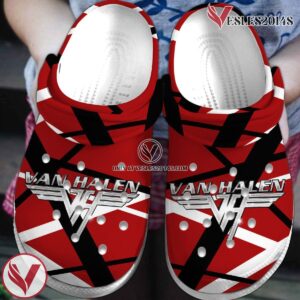 Van Halen Music Crocs Crocband Clogs Shoes, Unique Gifts For Fans Style 3 - Vesles2014S