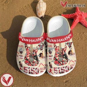 Van Halen Music Crocs Crocband Clogs Shoes, Unique Gifts For Fans Style 4 - Vesles2014S 2