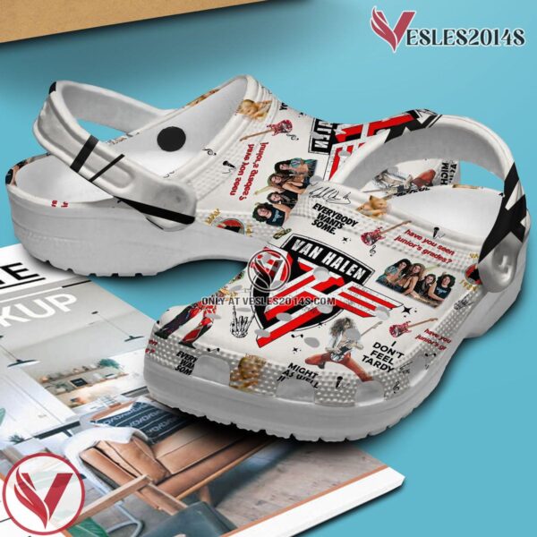 Van Halen Music Crocs Crocband Clogs Shoes, Unique Gifts For Fans Style 6 - Vesles2014S 2