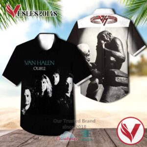 Van Halen Ou 812 Hawaiian Casual Shirt, Best Gifts For Summer Vesles2014S