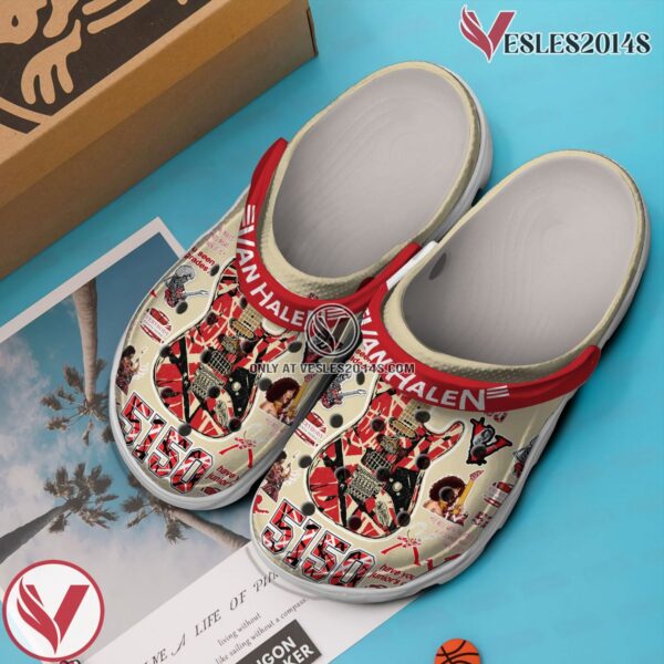 Van Halen Rock Band Music Crocs Crocband Clogs Shoes, Unique Gifts For Fans Style 1 - Vesles2014S 3