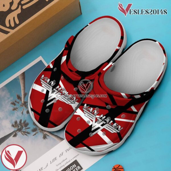 Van Halen Rock Band Music Crocs Crocband Clogs Shoes, Unique Gifts For Fans Style 2 - Vesles2014S 3