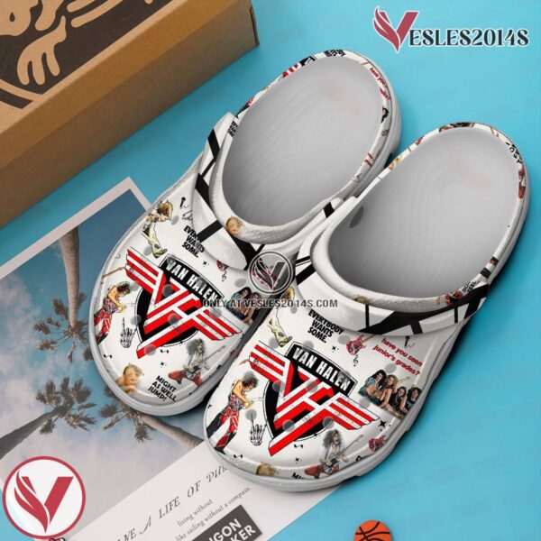 Van Halen Rock Band Music Crocs Crocband Clogs Shoes, Unique Gifts For Fans Style 3 - Vesles2014S 3