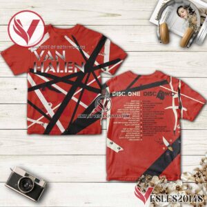 Van Halen The Best Of Both Worlds Album Cover Shirt, Unique Gifts For Music Lovers - Vesles2014S
