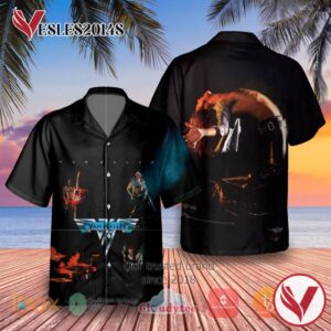 Van Halen Vaha Album Hawaiian Shirt, Best Gift For Music Lovers Vesles2014S