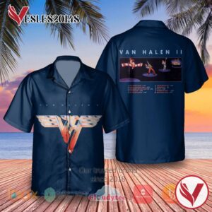 Van Halen Van Halen II Album Hawaiian Shirt, Best Gift For Music Lovers Vesles2014S