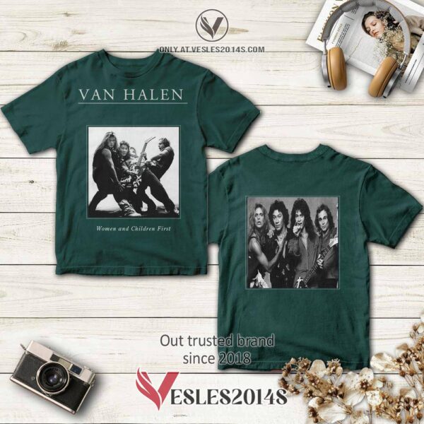 Van Halen Women and Children First Album 3D Shirt, Perfect Gifts For Music Lovers - Vesles2014S