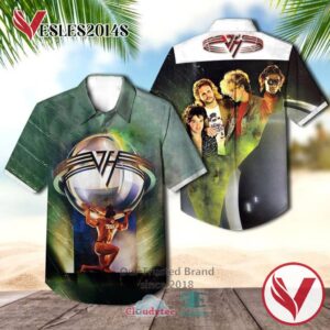 Van Halen the 5150 ver Hawaiian Casual Shirt, Best Gifts For Summer Vesles2014S