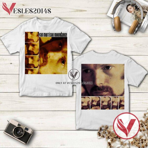 Van Morrison Moondance Album Cover Shirt, Unique Gifts For Music Lovers - Vesles2014S