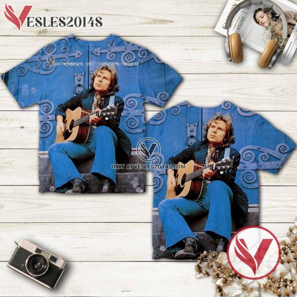 Van Morrison Saint Dominic Preview Album Cover Shirt, Unique Gifts For Music Lovers - Vesles2014S