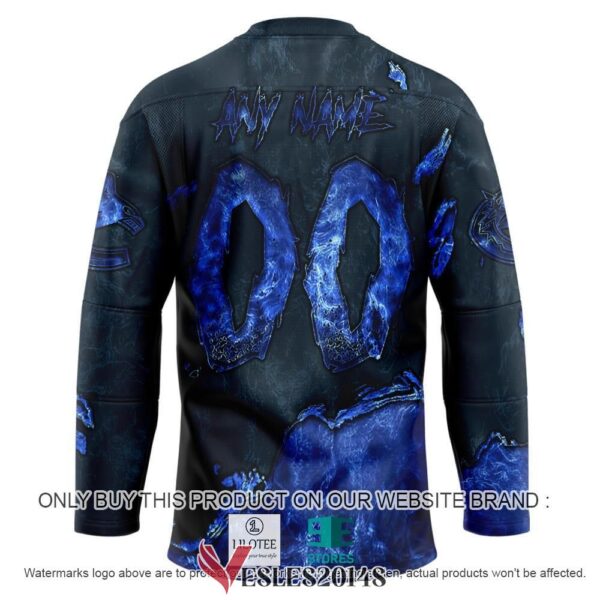 Vancouver Canucks Blood Personalized Hockey Jersey Shirt, Trending Gifts For Fans - Vesles2014s 1