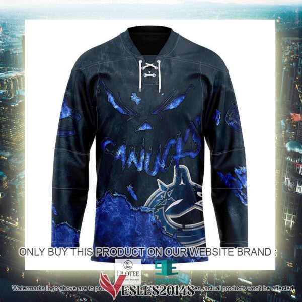 Vancouver Canucks Blood Personalized Hockey Jersey Shirt, Trending Gifts For Fans - Vesles2014s 2
