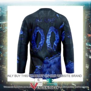 Vancouver Canucks Blood Personalized Hockey Jersey Shirt, Trending Gifts For Fans - Vesles2014s 3