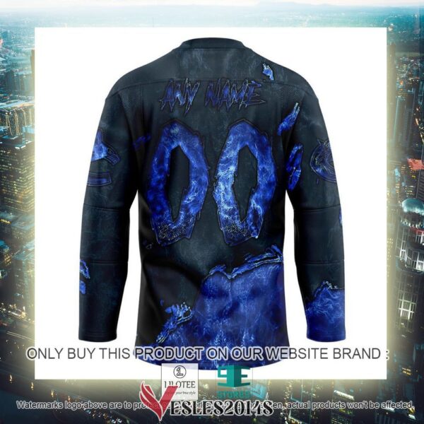Vancouver Canucks Blood Personalized Hockey Jersey Shirt, Trending Gifts For Fans - Vesles2014s 3