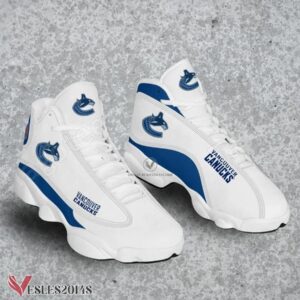 Vancouver Canucks Logo Air Jordan 13 Shoes, Best Sneaker Gifts For Fans - Vesles2014s
