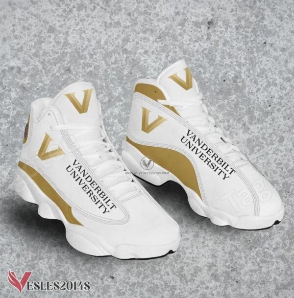 Vanderbilt University Air Jordan 13 Shoes, Best Sneaker Gifts For Fans - Vesles2014s