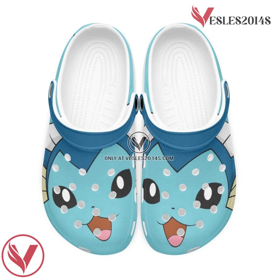 Vaporeon Pokemon Custom Clogs, Unique Gift From Vesles2014S 2