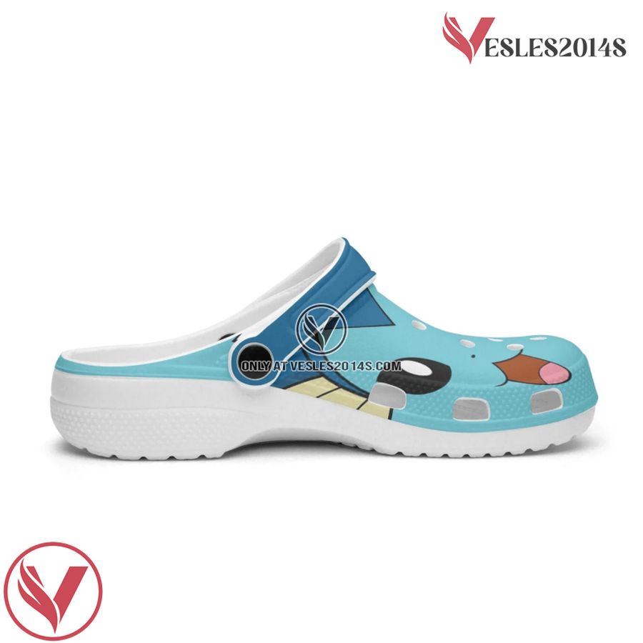 Vaporeon Pokemon Custom Clogs, Unique Gift From Vesles2014S 3