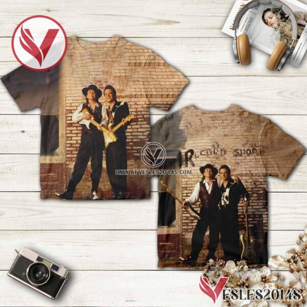 Vaughan Brothers Family Style Album Cover Shirt, Unique Gifts For Music Lovers - Vesles2014S