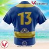 Vault Dweller 13 Fallout Hawaiian Button Up Shirt, Perfect Gifts For Anime Lovers - Vesles2014S