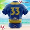 Vault Dweller 33 Fallout Hawaiian Button Up Shirt, Perfect Gifts For Anime Lovers - Vesles2014S