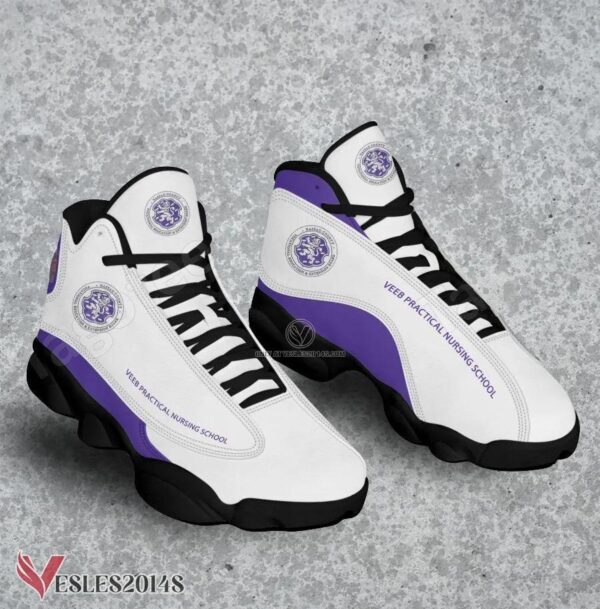 Veeb Nassau County School of Practical Nursing Logo Air Jordan 13 Shoes, Best Sneaker Gifts For Fans - Vesles2014s 1