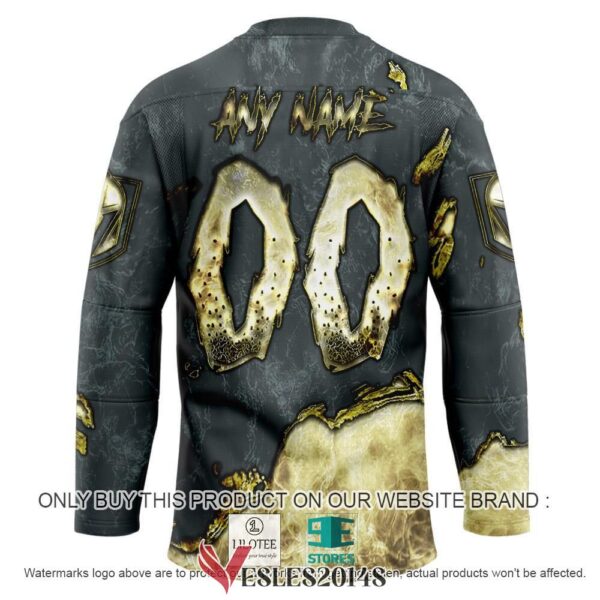 Vegas Golden Knights Blood Personalized Hockey Jersey Shirt, Trending Gifts For Fans - Vesles2014s 1