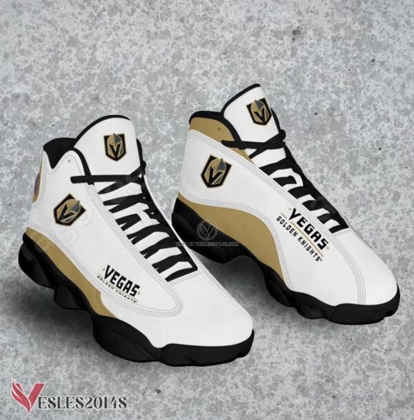 Vegas Golden Knights Logo Air Jordan 13 Shoes, Best Sneaker Gifts For Fans - Vesles2014s 1