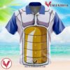 Vegeta Armor Dragon Ball Z Hawaiian Button Up Shirt, Perfect Gifts For Anime Lovers - Vesles2014S