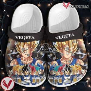 Vegeta Crocs Clog Shoes, Unique Gift From  Vesles2014S