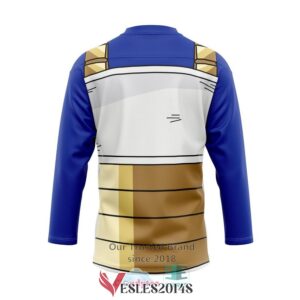 Vegeta Dragon Ball Hockey Jersey, Trending Gifts For Fans - Vesles2014s 1