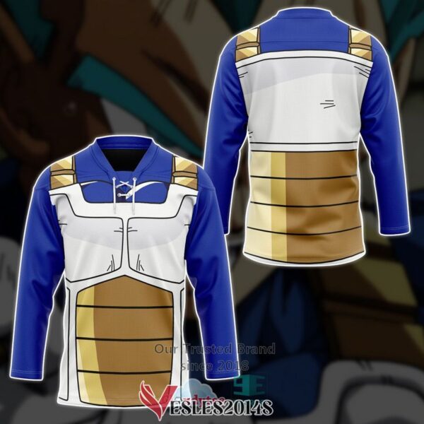 Vegeta Dragon Ball Hockey Jersey, Trending Gifts For Fans - Vesles2014s 2