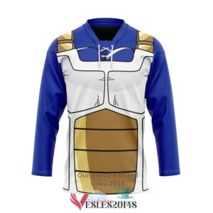 Vegeta Dragon Ball Hockey Jersey, Trending Gifts For Fans - Vesles2014s