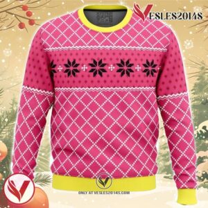 Vegeta Pink Badman Dragon Ball Z Ugly Christmas Sweater, Unique Christmas Gift For Fans - Vesles2014S 1