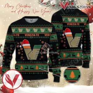 Venezia FC Sport Ugly Christmas Sweater, Unique Gifts For Fans - Vesles2014aS 1