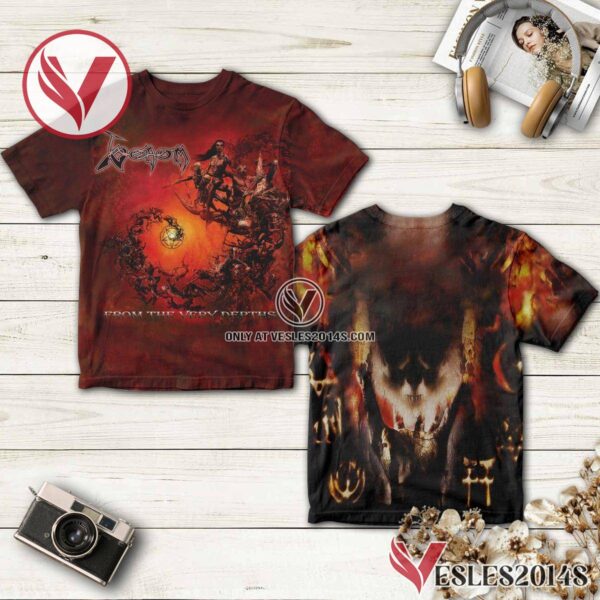 Venom From The Very Depths Album Cover Shirt, Unique Gifts For Music Lovers - Vesles2014S