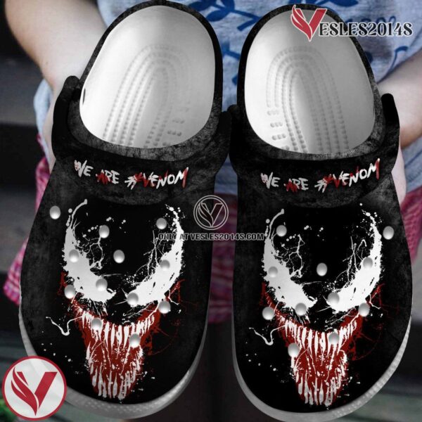 Venom Movie Crocs Crocband Clogs Shoes Comfortable For Men Women and Kids - Vesles2014S