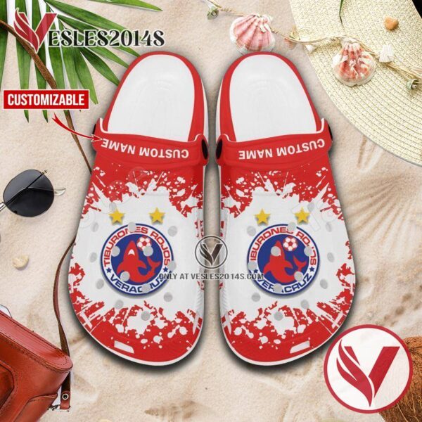 Veracruz Soccer Logo Custom Crocs Shoes For Men And Women, Unique Clogs Shoes For Fans - Vesles2014S 1