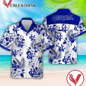 Vernon College Logo Hawaiian Suit, Perfect Gifts Idea In Holiday - Vesles2014S