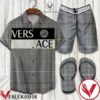 Versace 2022 Combo Hawaiian Shirt, Beach Shorts And Flip Flop, Unique Gifts For Friends - Vesles2014S 1