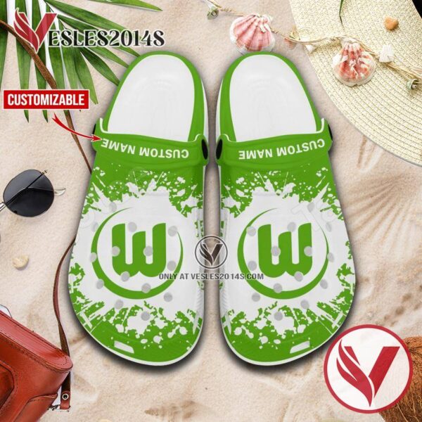 VfL Wolfsburg Custom Crocs Shoes For Men And Women, Unique Clogs Shoes For Fans - Vesles2014S 1