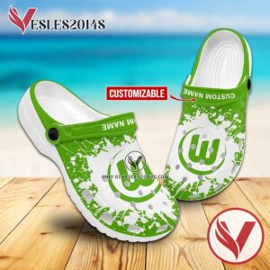 VfL Wolfsburg Custom Crocs Shoes For Men And Women, Unique Clogs Shoes For Fans - Vesles2014S