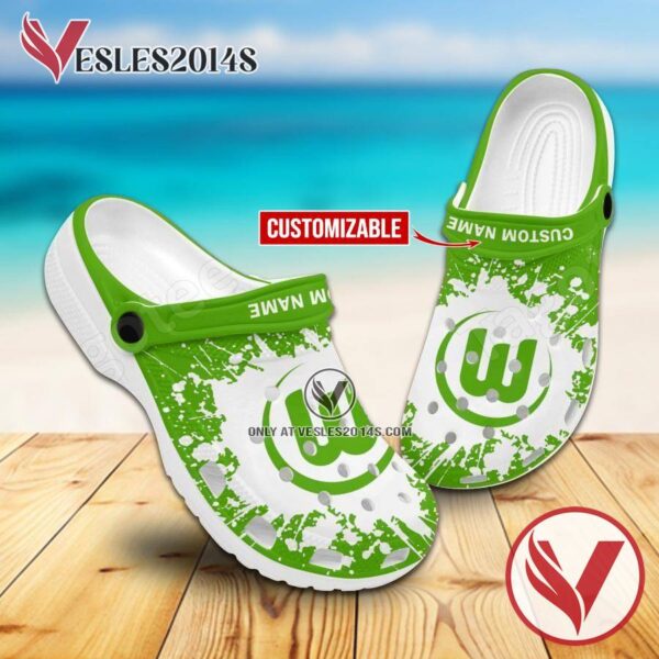 VfL Wolfsburg Custom Crocs Shoes For Men And Women, Unique Clogs Shoes For Fans - Vesles2014S