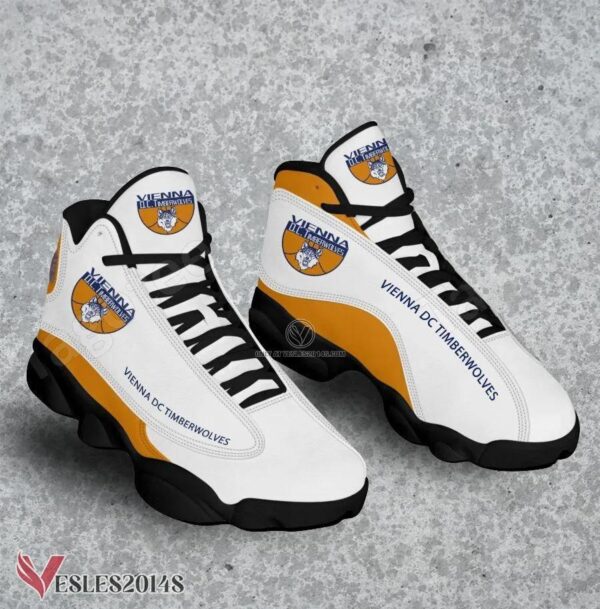 Vienna Timberwolves Logo Air Jordan 13 Shoes, Best Sneaker Gifts For Fans - Vesles2014s 1