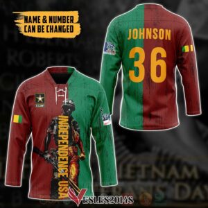 Vietnam Veterans' Day Personalized Hockey Jersey, Trending Gifts For Fans - Vesles2014s 2